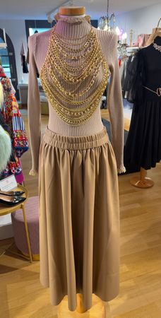 Maxi-Rock in Lederoptik  von "The Shirt Project"