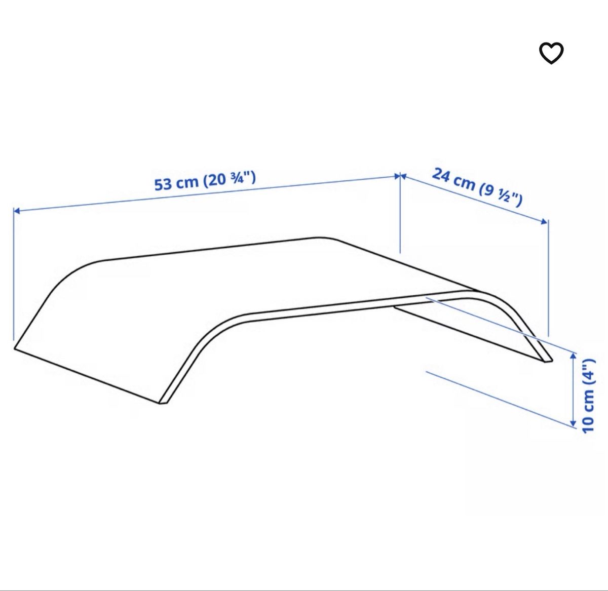 Staffa per monitor: Ikea Monitorerhöhung – Usato da Zürich venduto da luc_w9vt 2
