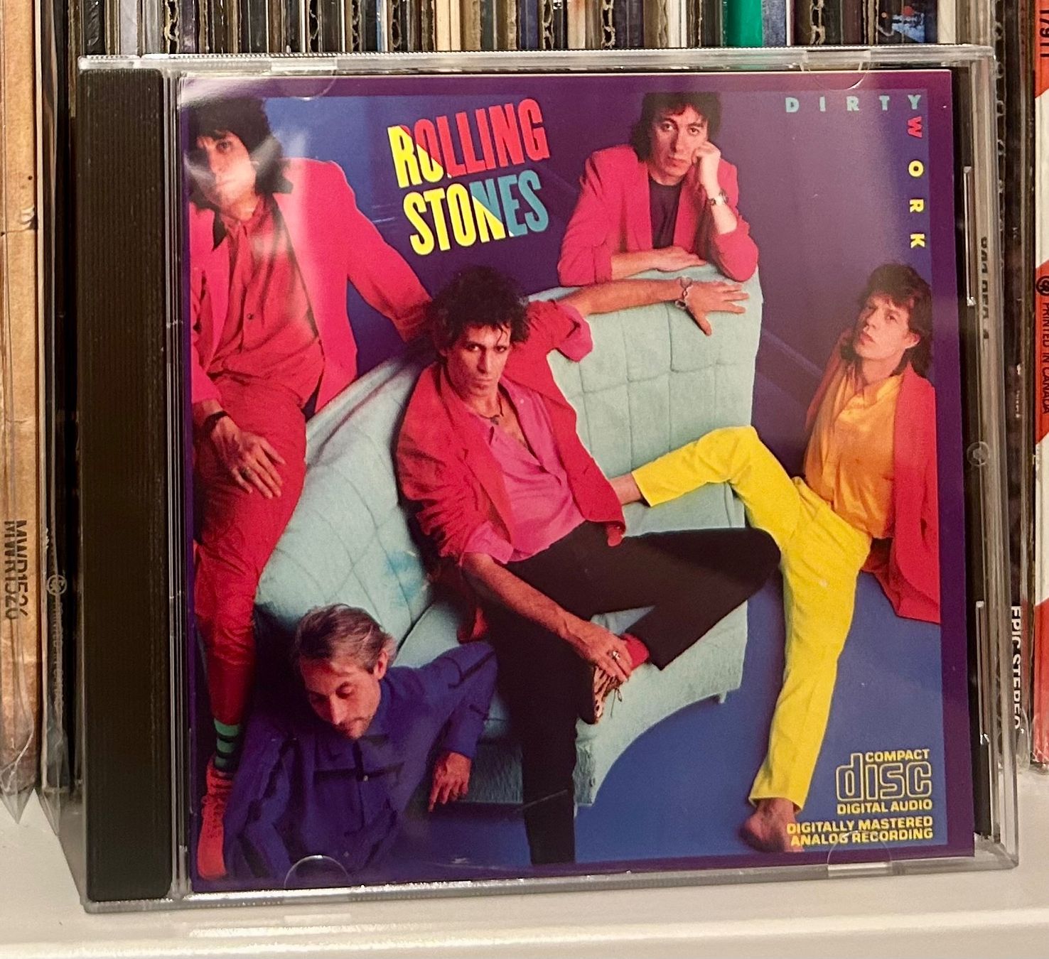 CD: THE ROLLING STONES „Dirty Work“ CD Mint OOP – Nuovo (secondo la descrizione) da Basel venduto da forevermusic