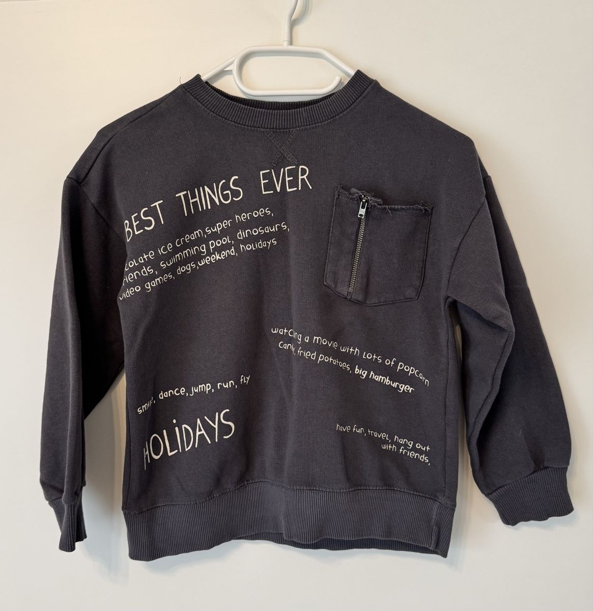 Zara Maglioni & Felpe: Zara Sweatshirt Gr.128 Top Zustand – Usato da Flumenthal venduto da Krajan