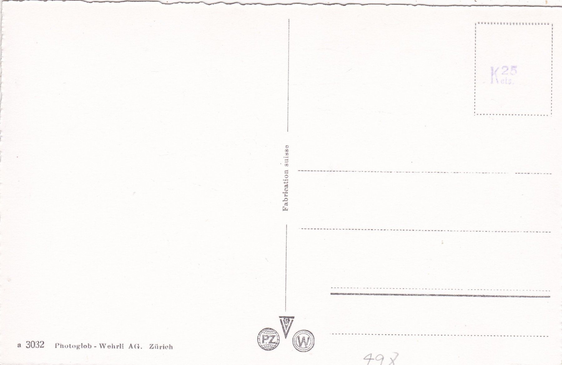 Cartoline postali: Göschener Alp Wasserfall – Usato da Herisau venduto da Lisegrat2008 1