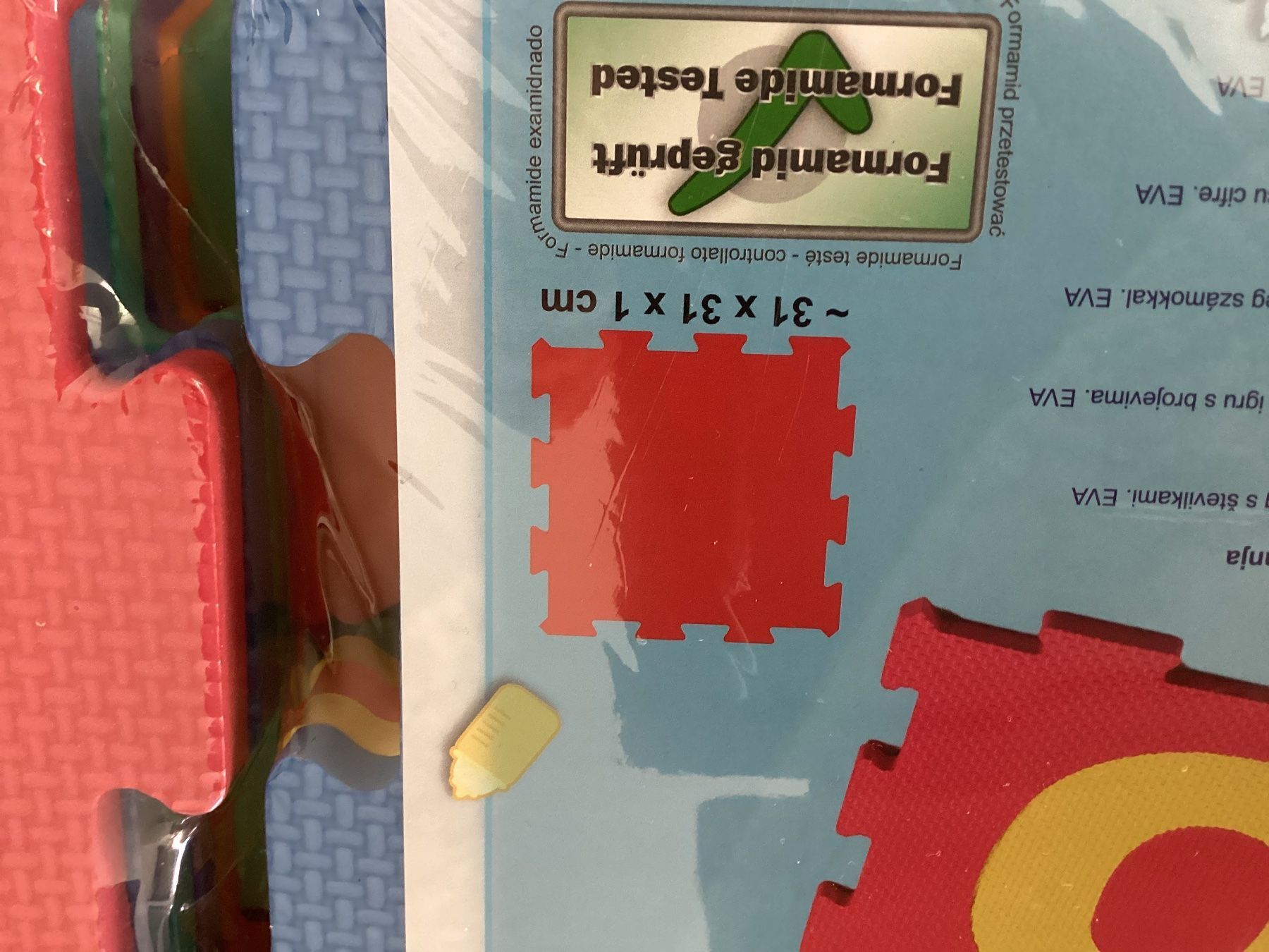 Tappeto da gioco: Spielmatte Zahhlenpuzzle neu – Nuovo (secondo la descrizione) da Flüelen venduto da ne08 1