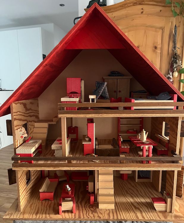 Holz Puppenhaus Gebraucht