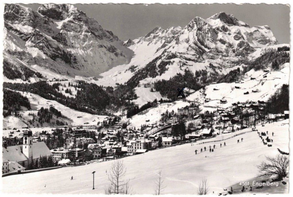 Cartoline postali: Engelberg - Skilift Klostermatte – Usato da Binningen venduto da Mountainrider