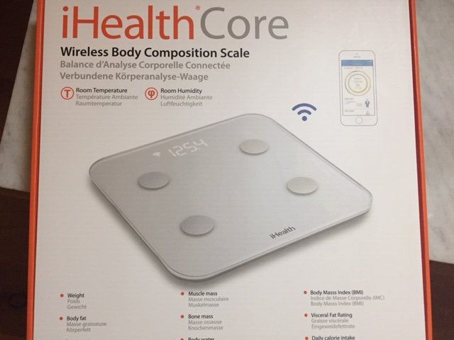 Bilance pesapersone: Waage iHealth Core – Nuovo e nell'imballaggio originale da Weggis venduto da Secondsell