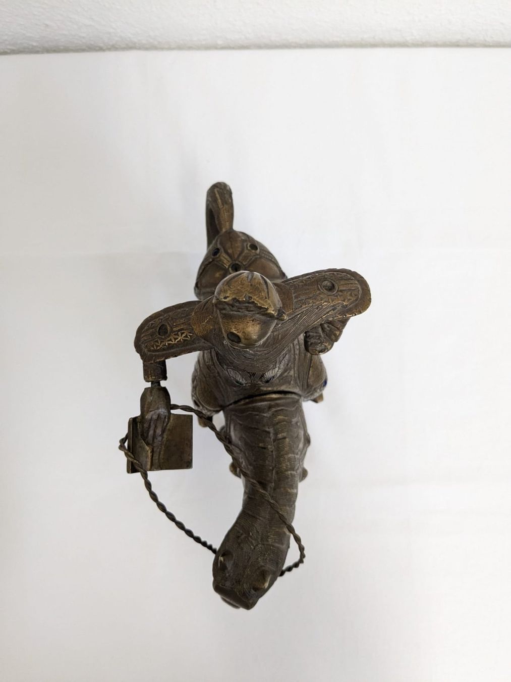 Statuette: 2-teiliges Pferd aus Messing, handgefertigt – Usato da Weinfelden venduto da blaukreuz_brocki_TG 6