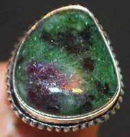 Ring L-7386 – Rubin Zoisit - Verstellbar