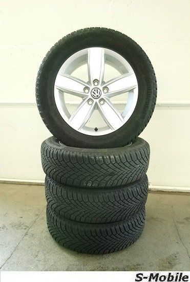 Volkswagen Pneus & Kompletträder: VW Polo Original CORVARA Winterräder 15" – Gebraucht aus Schenkon von S-Mobile