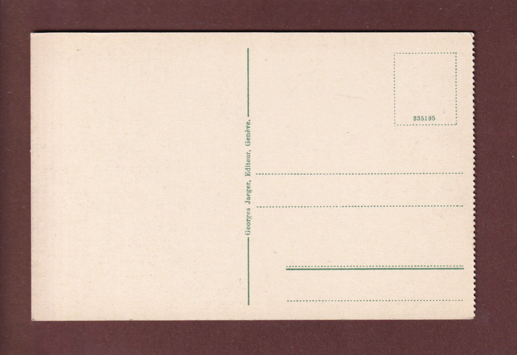 Cartes postales: GENEVE - Rade et Kursaal – D'occasion à Pully par nicecards 1