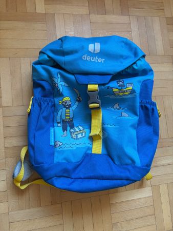 Deuter Rucksack Schmusebär blau Pirat