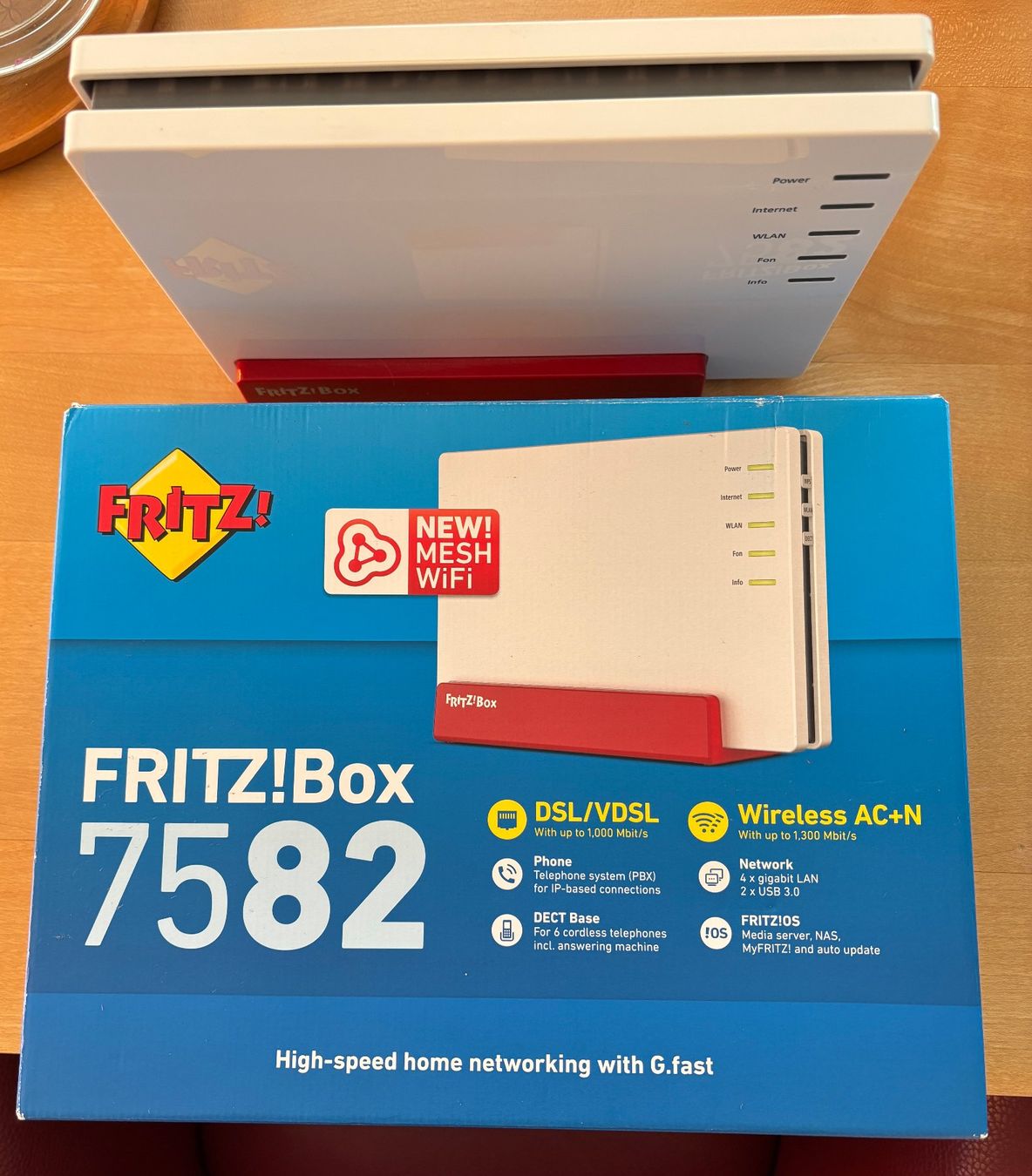 Fritz Modem & Router: Fritz!Box 7582 – Usato da Schwyz venduto da HoldiSeven