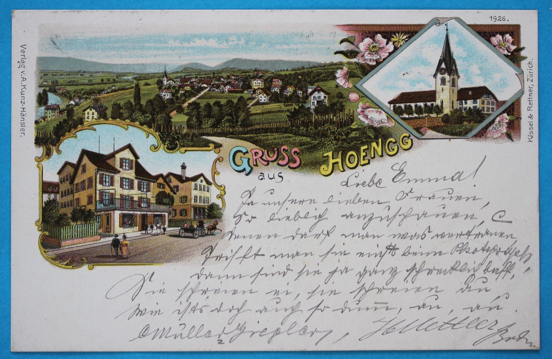 Ansichtskarten: HOENG LITHO AK – Gebraucht aus Lotzwil von pirolh