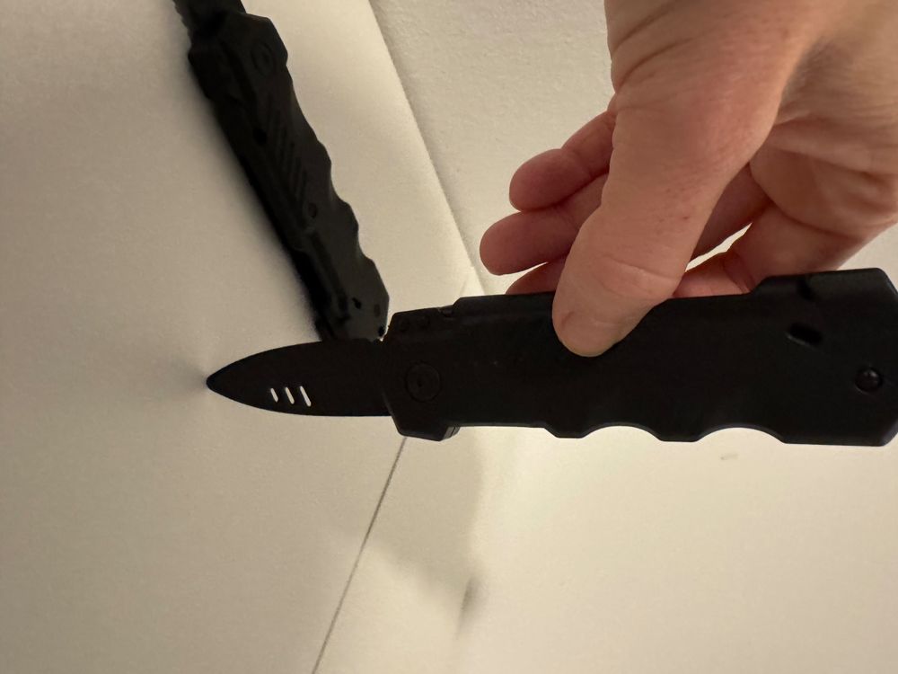 Verschwindete Trickmesser 2 Stück Einziehbare Klinge Gefälschte