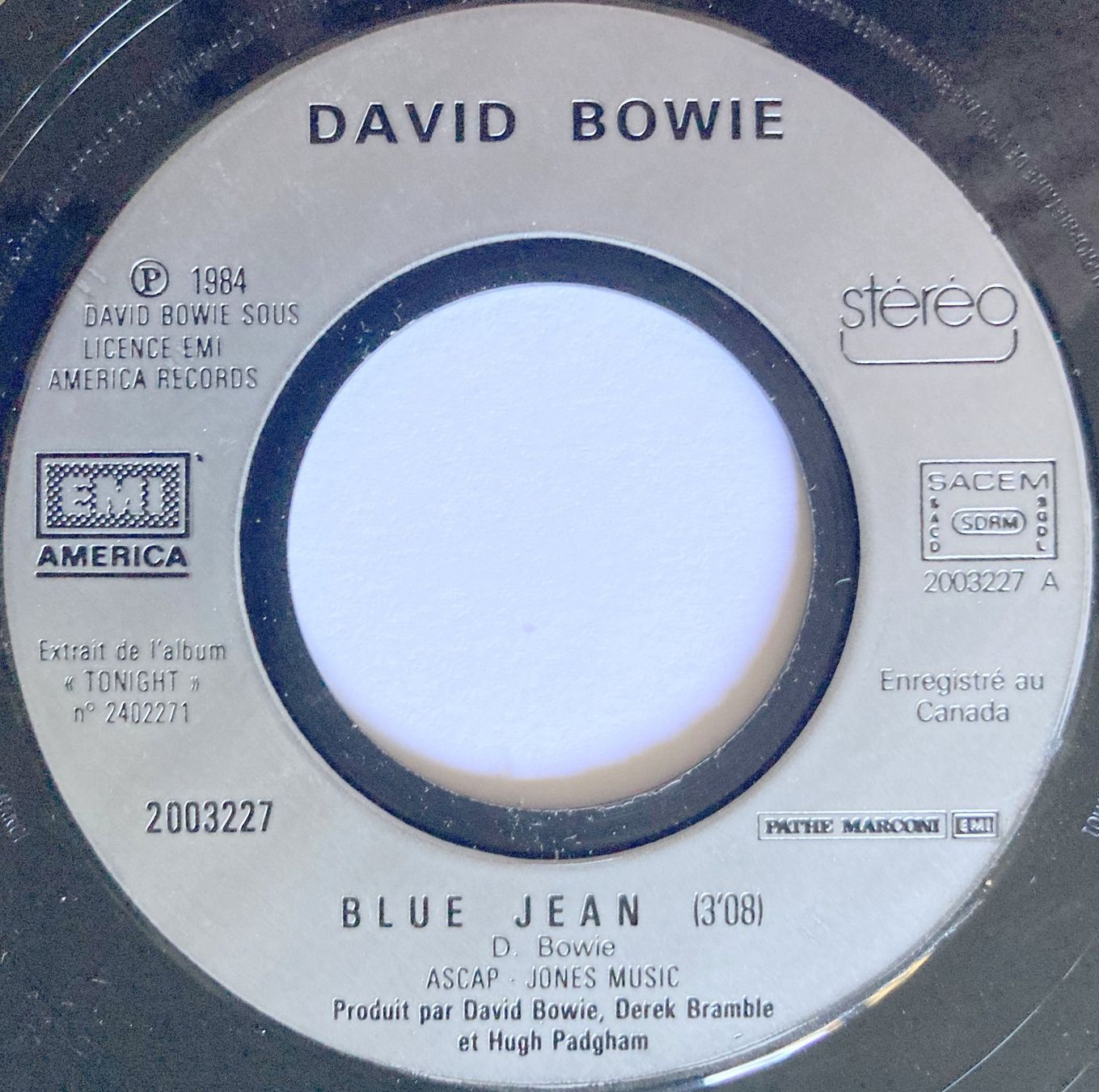 Dischi in vinile: DAVID BOWIE - BLUE JEAN – Usato da Bottens venduto da hotter-than-hell 2