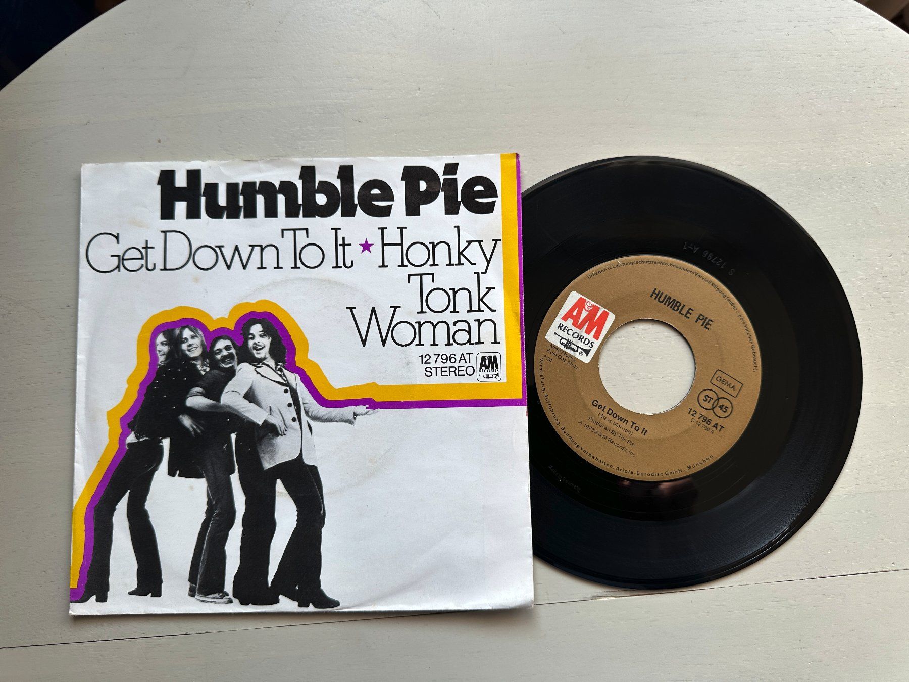 Dischi in vinile: HUMBLE PIE tolle Single ROLLING STONES FRAMPTON PETER Kult – Usato da Basel venduto da Partridge