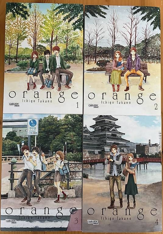 Libri: Orange 1-4 Ichigo Takano – Usato da Kesswil venduto da canvas12