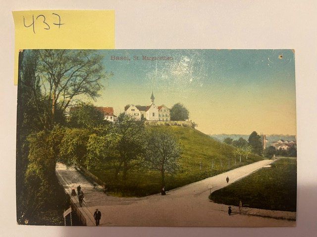 Ansichtskarten: Ansichtskarte Basel St. Margarethen 1912 – Gebraucht aus Niederwil AG von dahu75