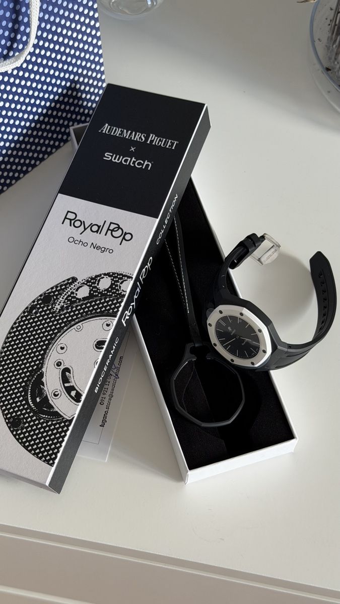 Swatch Orologi: Audemars Piguet x Swatch watch – Nuovo e nell'imballaggio originale da Paradiso venduto da viorea 8