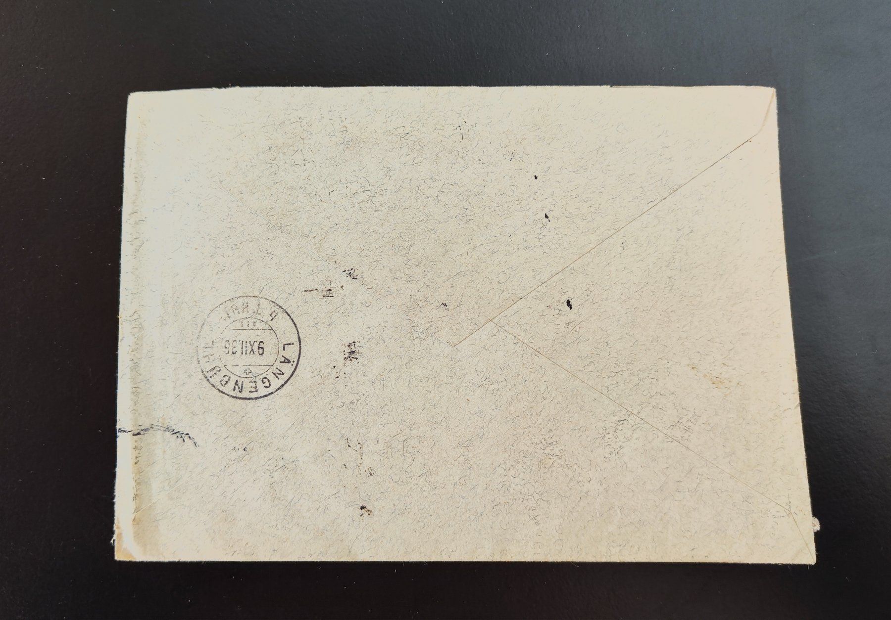 Buste & buste per spedizione: Couvert Eisenhut & Gautschy Bern 1936 – Usato da Lenzburg venduto da Dani_Lenzburg 1