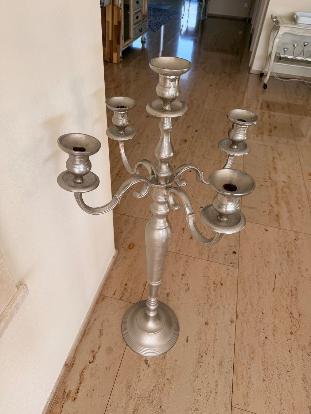 Kerzenständer: Kerzenständer höhe 99cm, vermutlich Messing – Gebraucht aus luterbach von boxster4 2