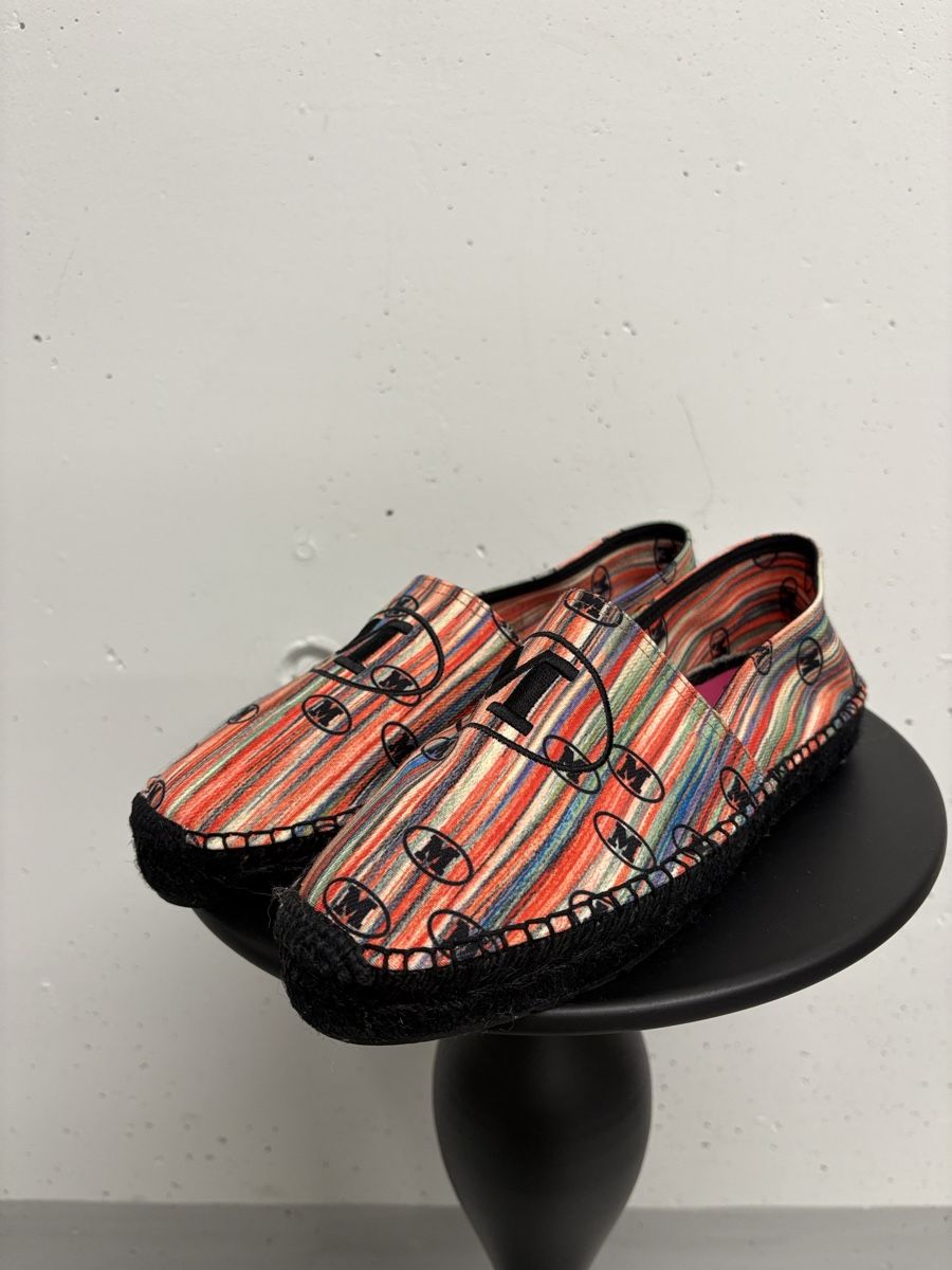 Missoni Scarpe da donna: Missoni Espadrilles Gr. 38 Bunt schwarz – Nuovo (secondo la descrizione) da Regensdorf venduto da secondchancefashion 1