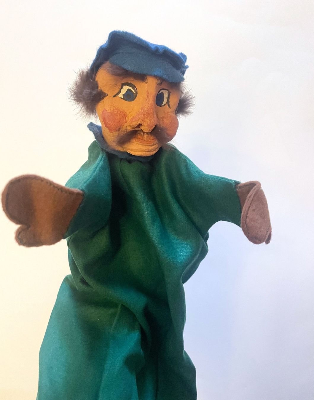 Bambole: 4 Handpuppen, Kasperlifiguren, Handarbeit – Usato da Zürich venduto da Caro55 9