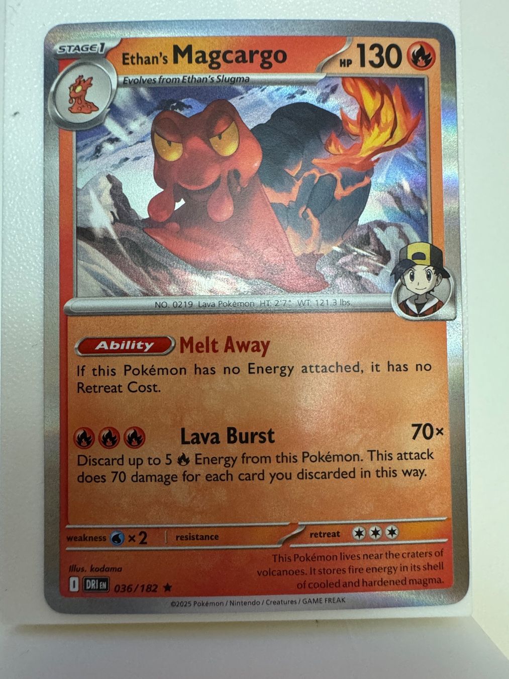 Pokémon Carte collezionabili: Ethan's Magcargo | Reverse Holo | 036/182 | Pokémon TCG – Nuovo (secondo la descrizione) da Bassersdorf venduto da ero_9zp9