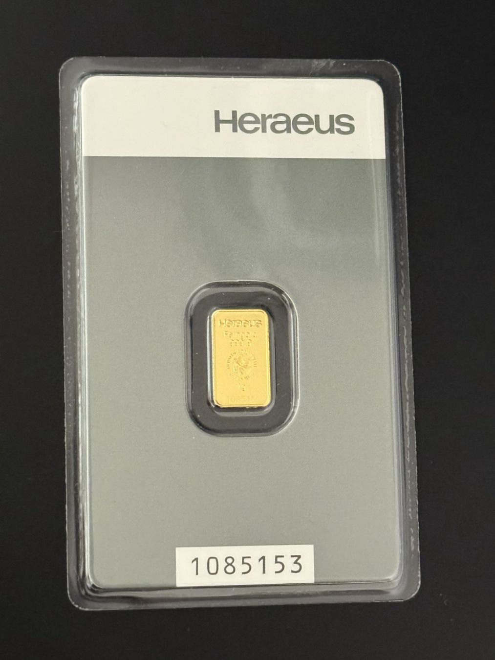 Metalli preziosi: Goldbarren 1g Heraeus – Nuovo e nell'imballaggio originale da Untersiggenthal venduto da byiggy