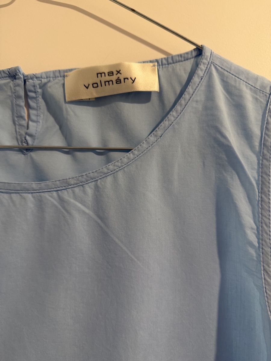 Tops: Max Volmary Blue Sleeveless Summer Top, Size Small – Gebraucht aus Zürich von IlonaM 1