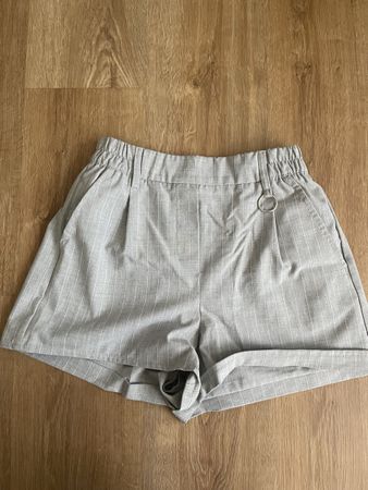 High-Waist Stoffhose Bershka Gr S