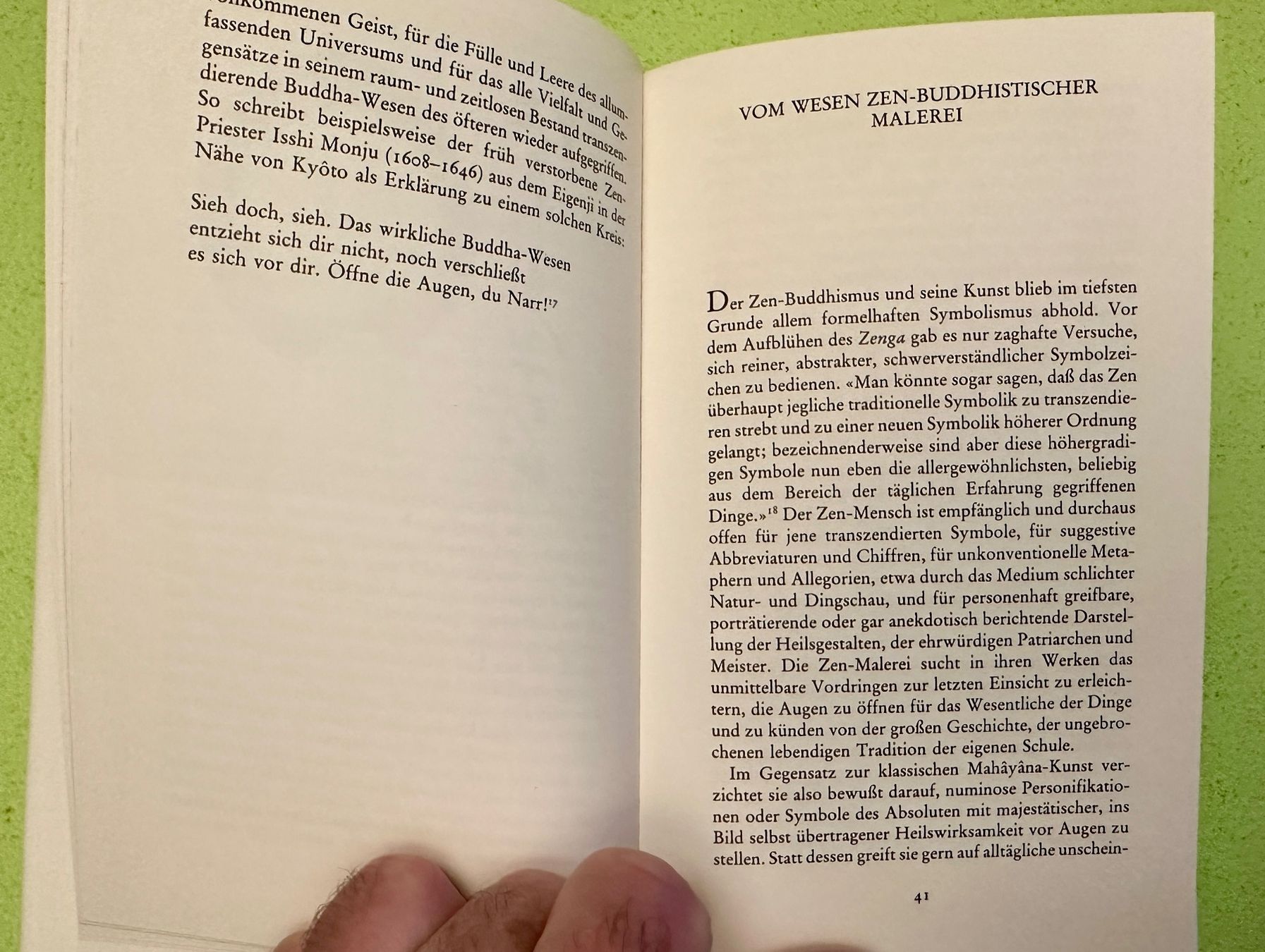 Libri: Helmut Brinker: ZEN in der Kunst des Malens. – Usato da Zürich venduto da allp 5