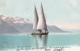 Barque du Léman 1904