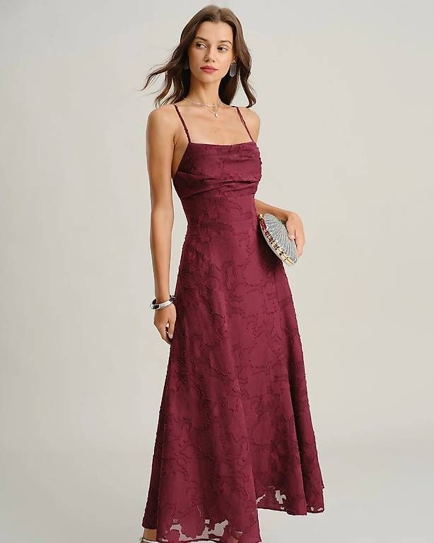 Robes: Vestito bordeaux Rihoas – D'occasion à Muralto par tes_s78j