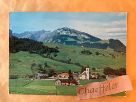 1967 Brülisau (AR) mit Säntis