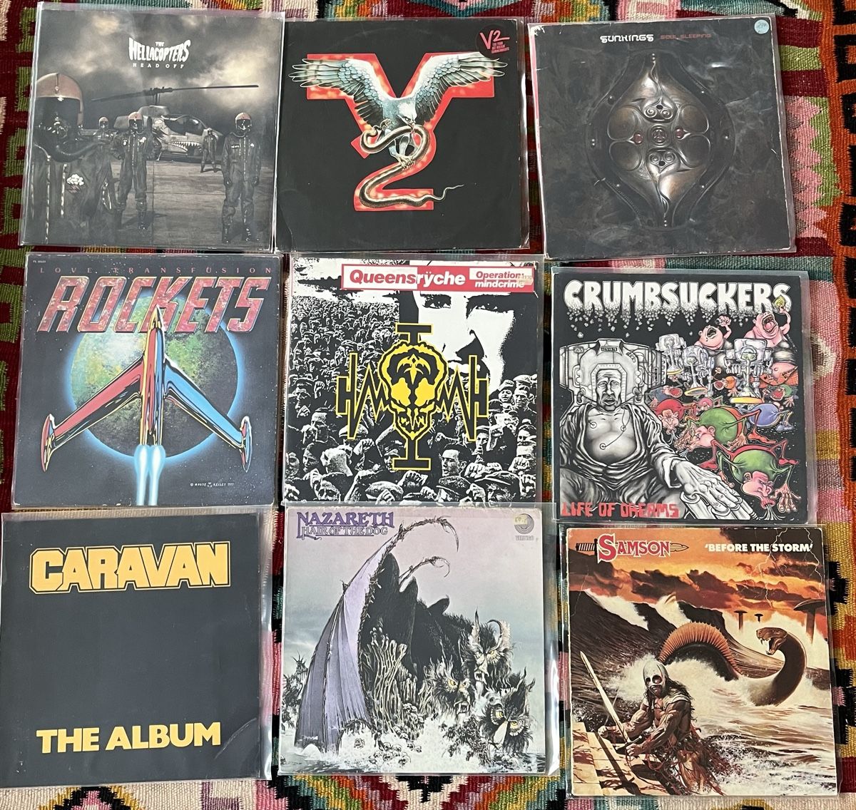 Dischi in vinile: 21 Platten Metal/Rock – Usato da Winterthur venduto da folk88s 1