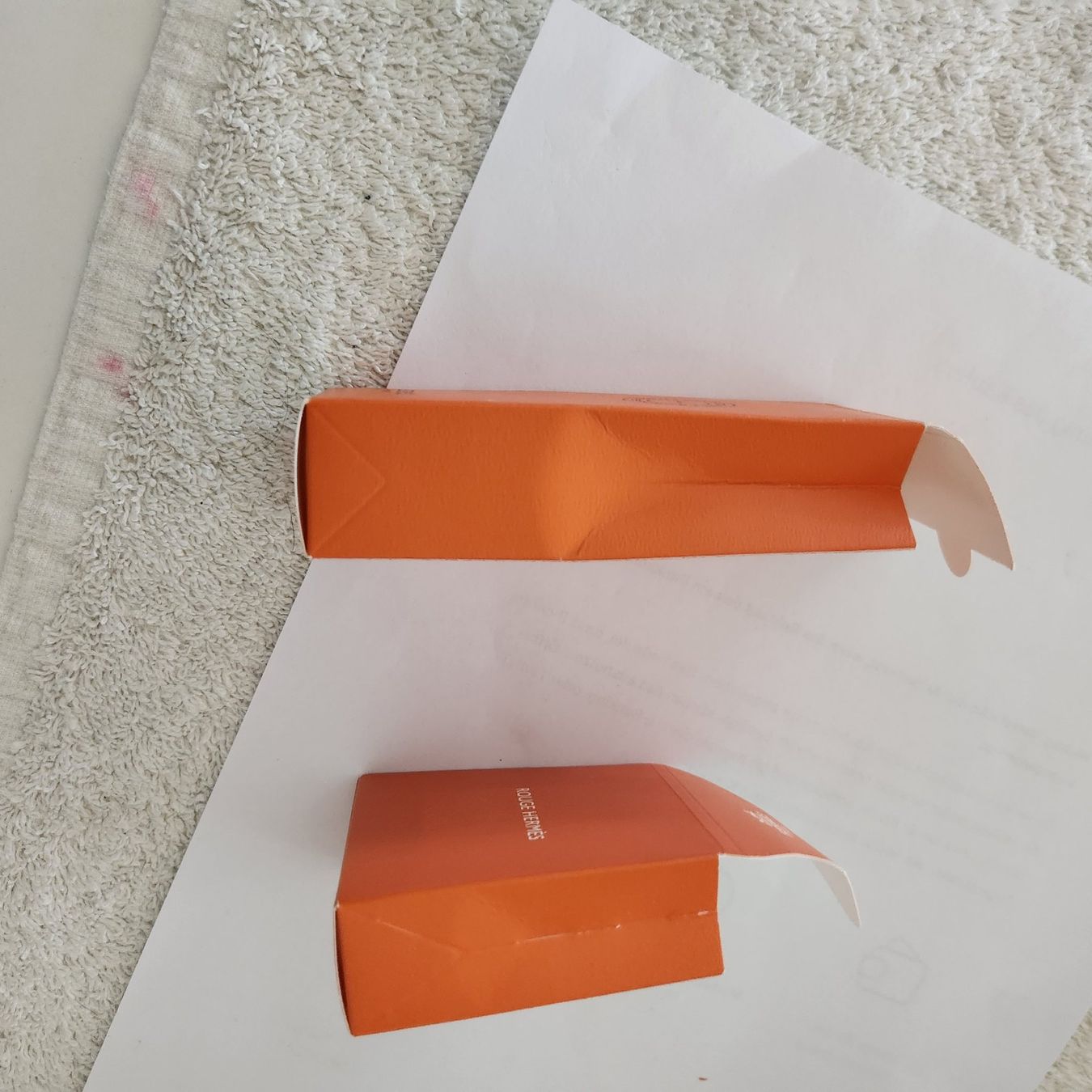 Behälter & Ähnliches: 2 kleine leere Hermes Karton Box Böxli – Neu (gemäss Beschreibung) aus Unterägeri von ani_pn8n 2