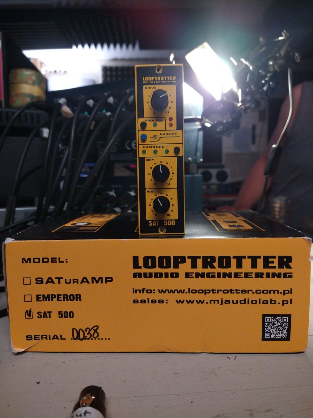 Equalizer: Module Looptrotter SAT 500 Audio Engineering pour rack 500 – Gebraucht aus Genève von barnes03