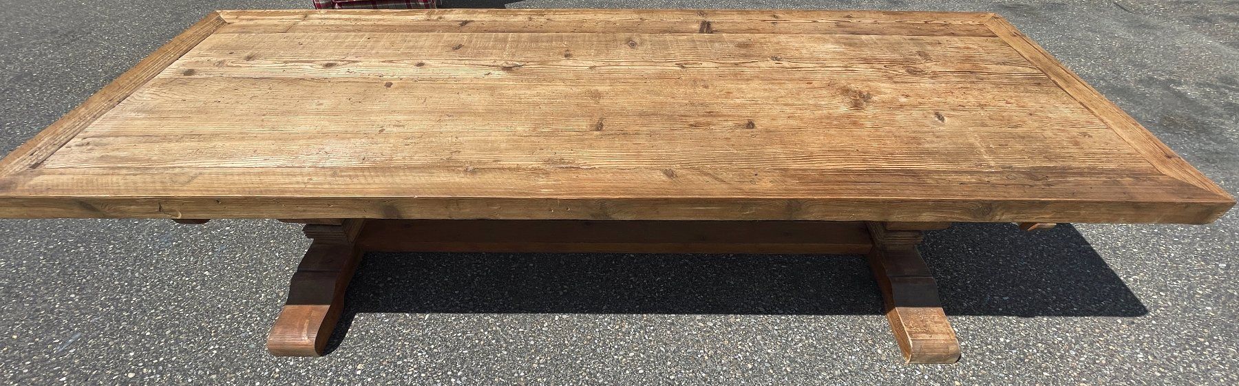 Tavoli: rustikaler Tisch mit Klosterfuss, 100 x 300 cm – Nuovo (secondo la descrizione) da Chur venduto da elifornico 1