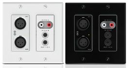 UND6IO Wandpanel 4x2i/o,DANTE/AES67-QSYS ATTEROTECH