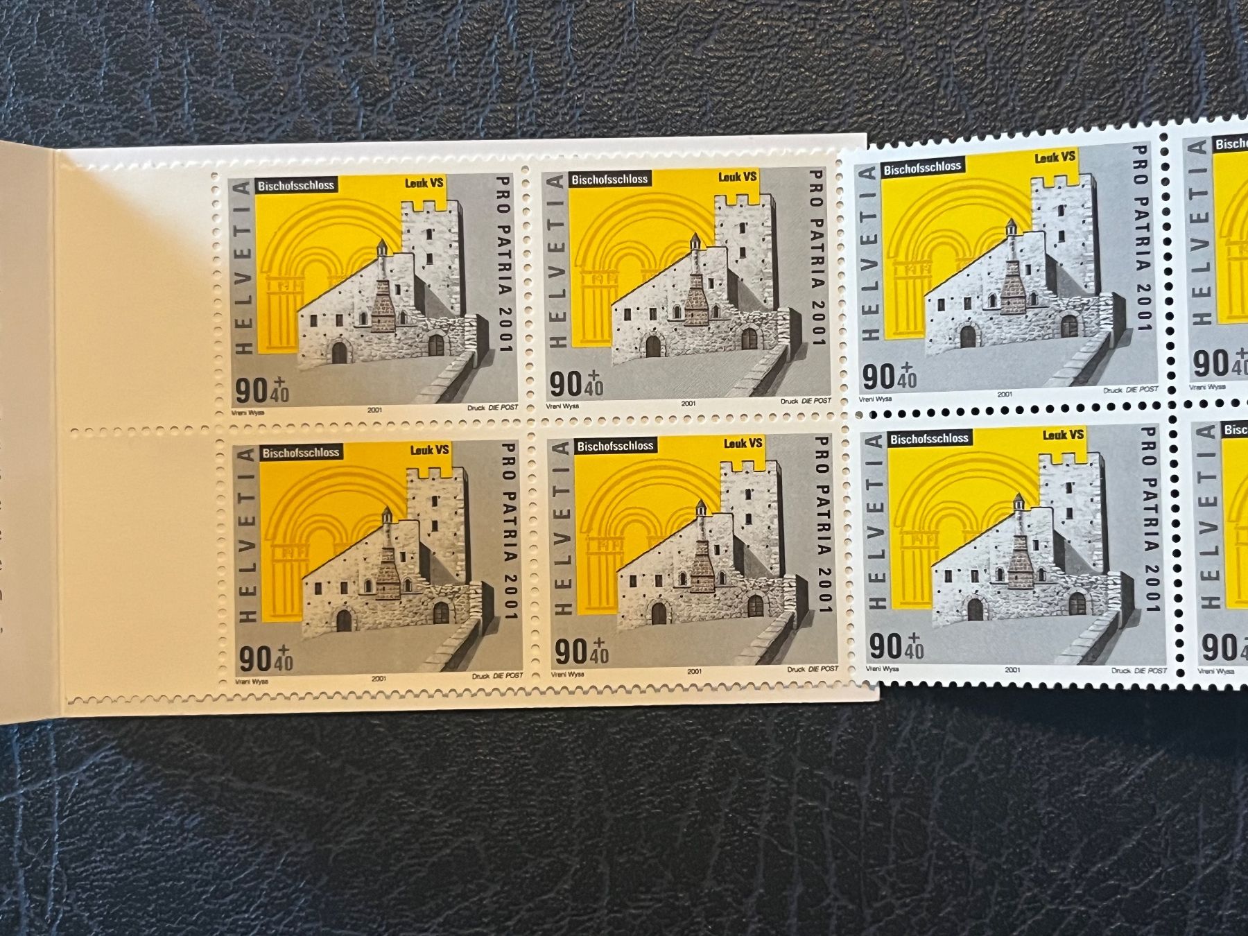 Tutti i francobolli: Pro Patria 2001 - Carnet / Markenheftchen ** – Nuovo e nell'imballaggio originale da Thônex venduto da fri_9f7s 3