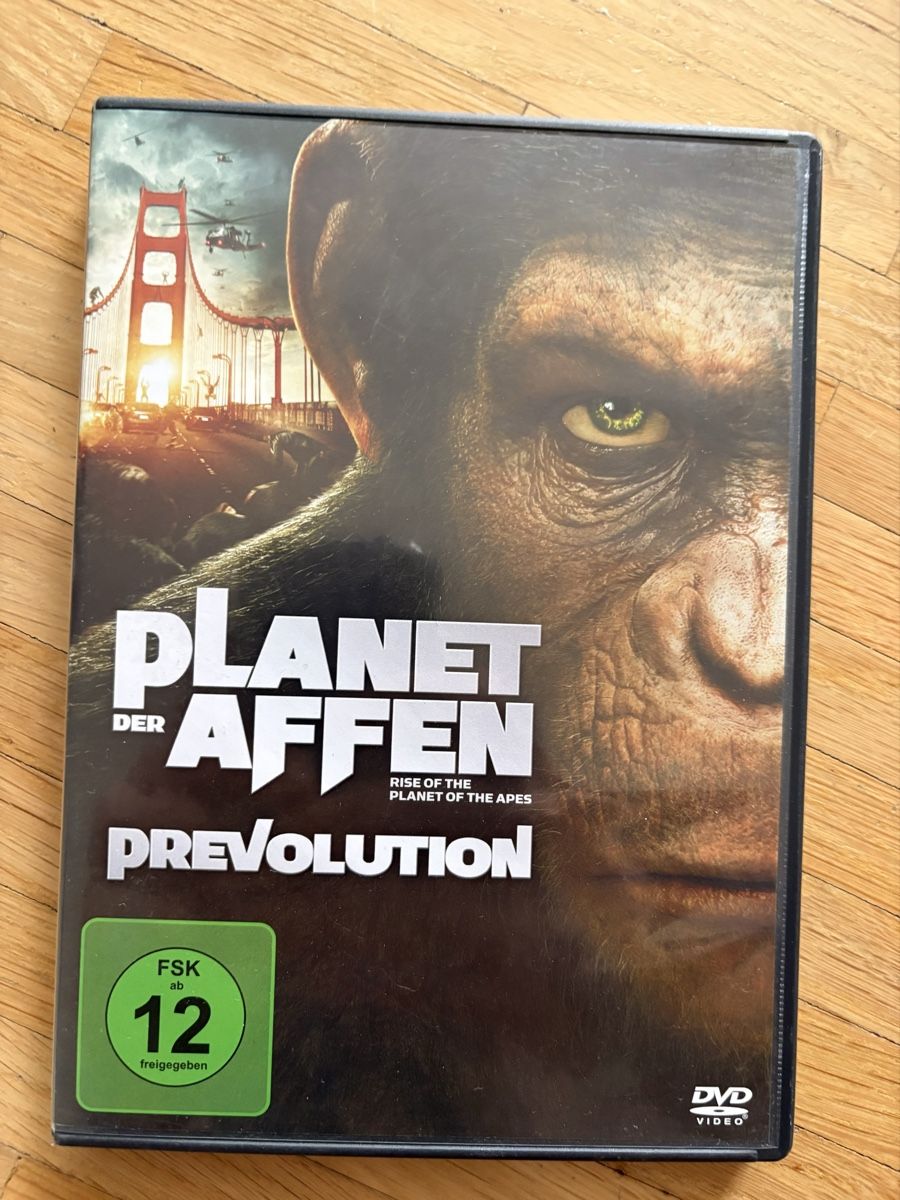 Tutti i DVDs: Planet der Affen: Prevolution - DVD - Top Zustand! – Usato da Romanshorn venduto da mapeter90