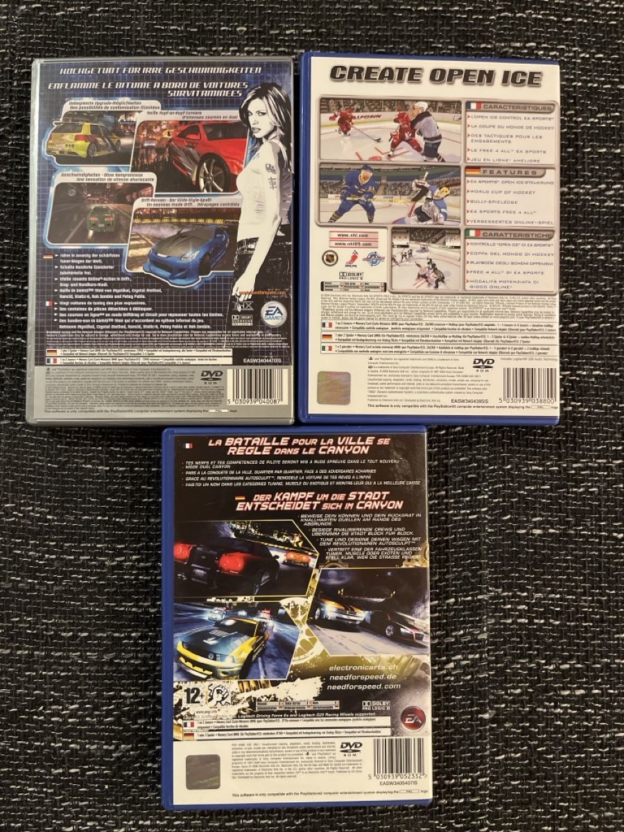 Sony Spiele: verschiedene PS 2 Games – Gebraucht aus Einsiedeln von sandramon 1