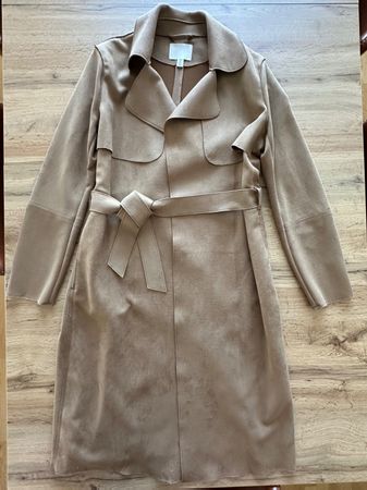 H&M Trenchcoat aus kunstwildleder