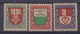Pro Juventute 1919: Kantonswappen **