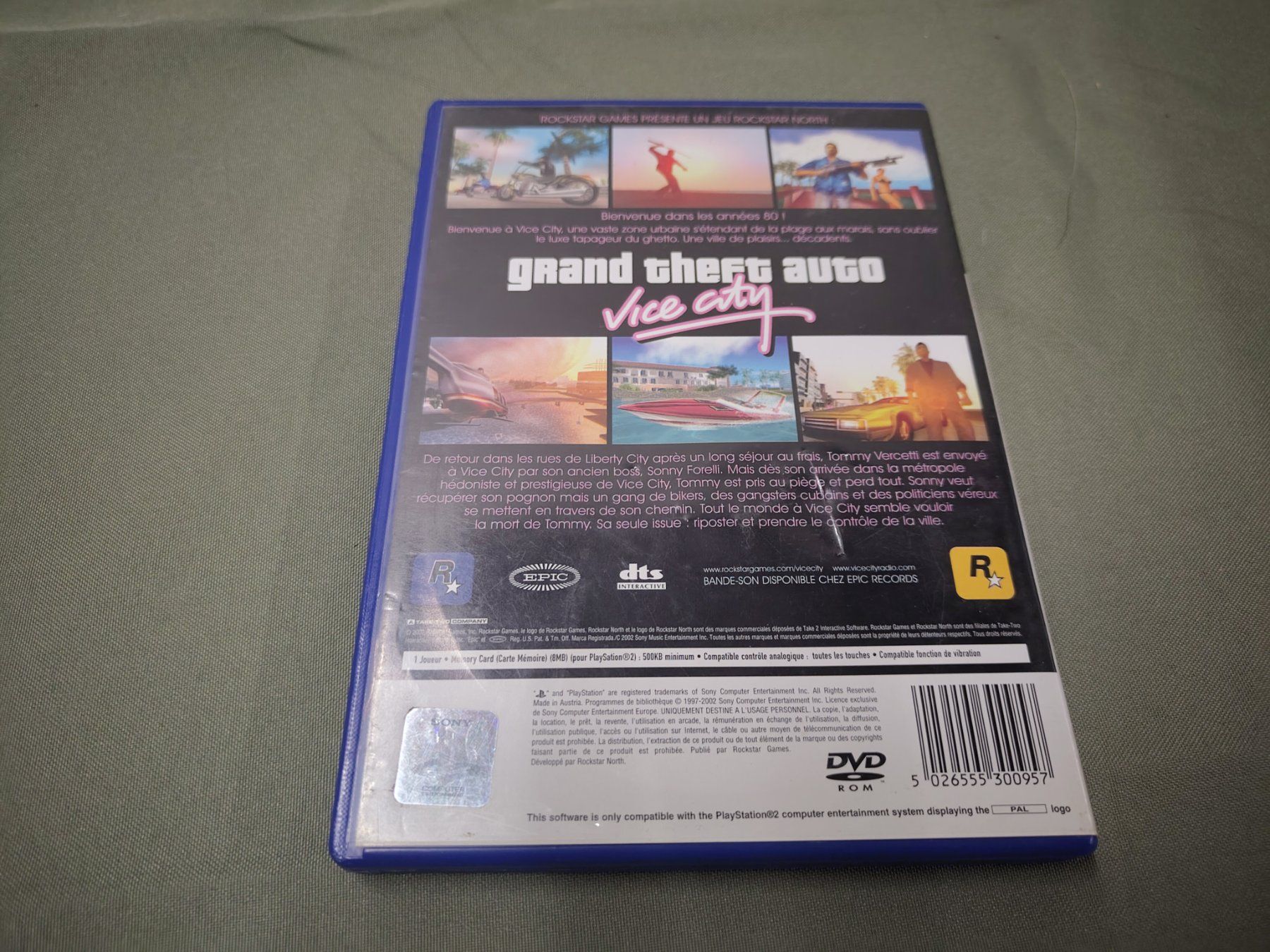 Sony Spiele: Jeu PS2 Grand Theft Auto: Vice City – Gebraucht aus Saxon von dan_drn5 3