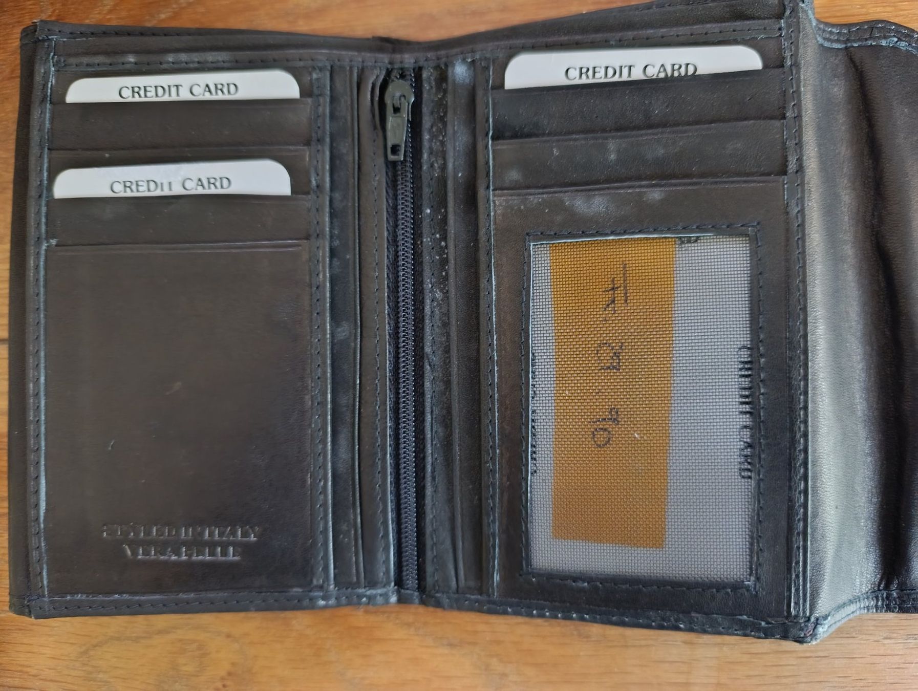 Brieftaschen: Portemonnaie echt Leder schwarz – Neu (gemäss Beschreibung) aus Emmenbrücke von Levira8 1