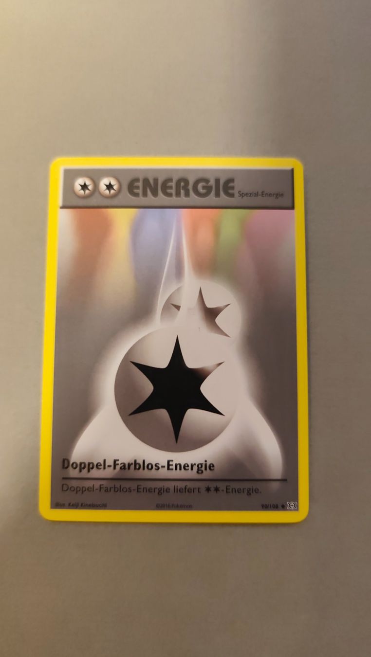 Pokémon Carte collezionabili: Doppel Farblos Energie - Xy – Usato da Kehrsatz venduto da Riyouu
