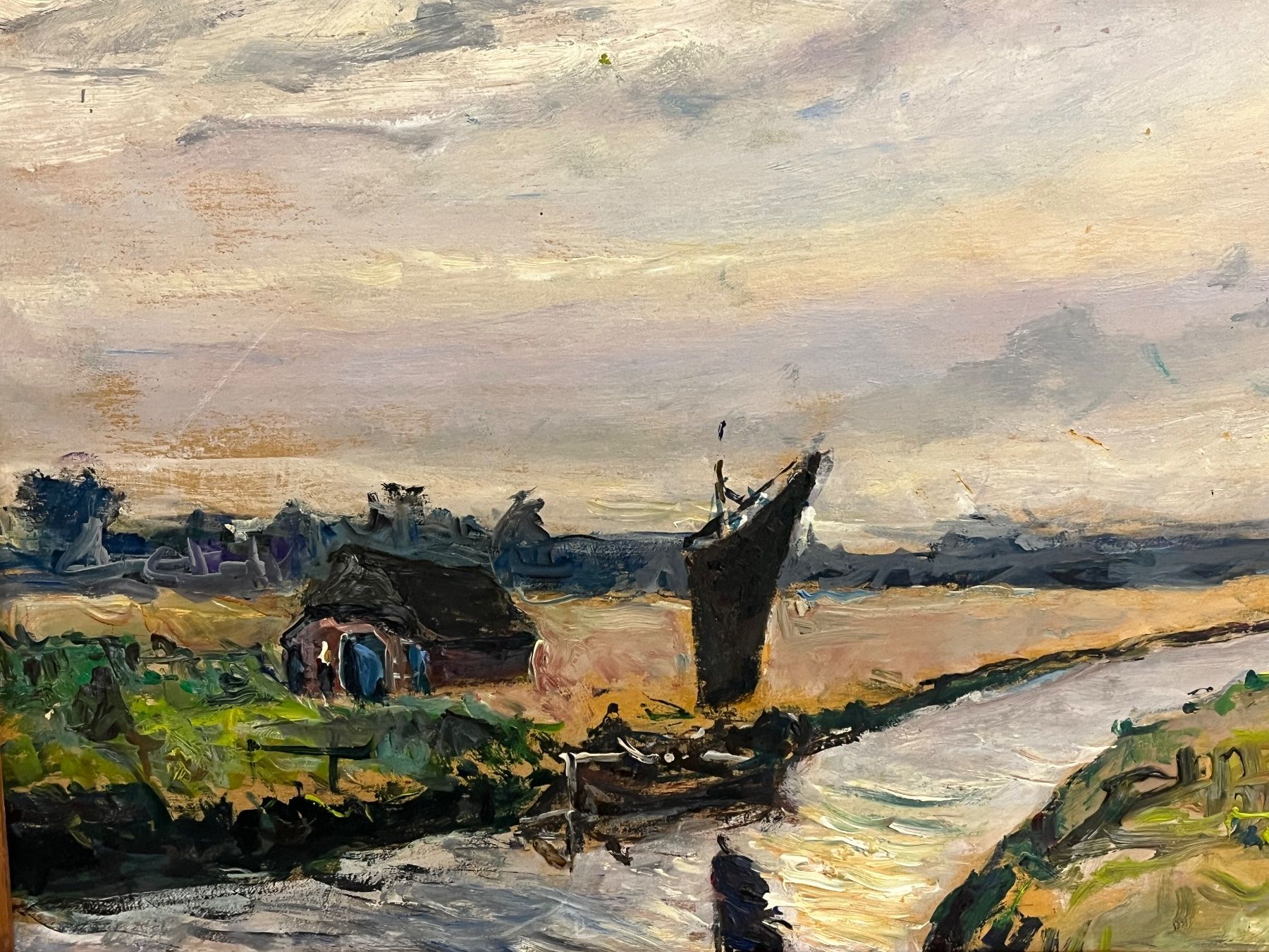Dipinti: BERNHARD HUYS - 1895 - 1974 ÖlGemälde – Usato da Basel venduto da Kaffee_und_Kunst 3