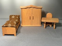 ❗AKTION  28.- Fr. !!❗altes Schlafzimmer - 60/70iger J. - Pst