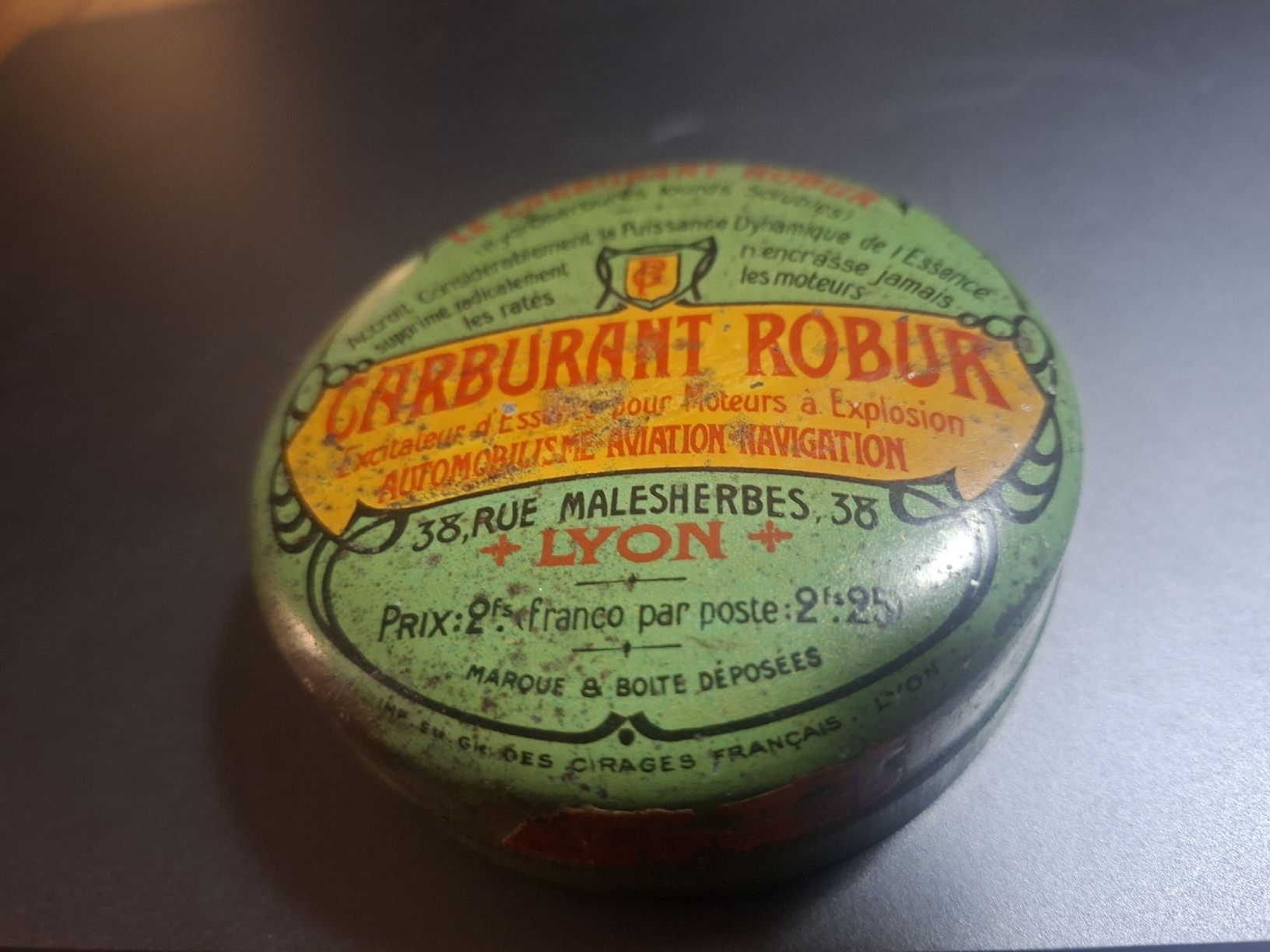 Autres accessoires p. véhicule: carburant ROBUR 1920 additif oldtimer shell esso castrol BP – D'occasion à lausanne par Nicolier0 2